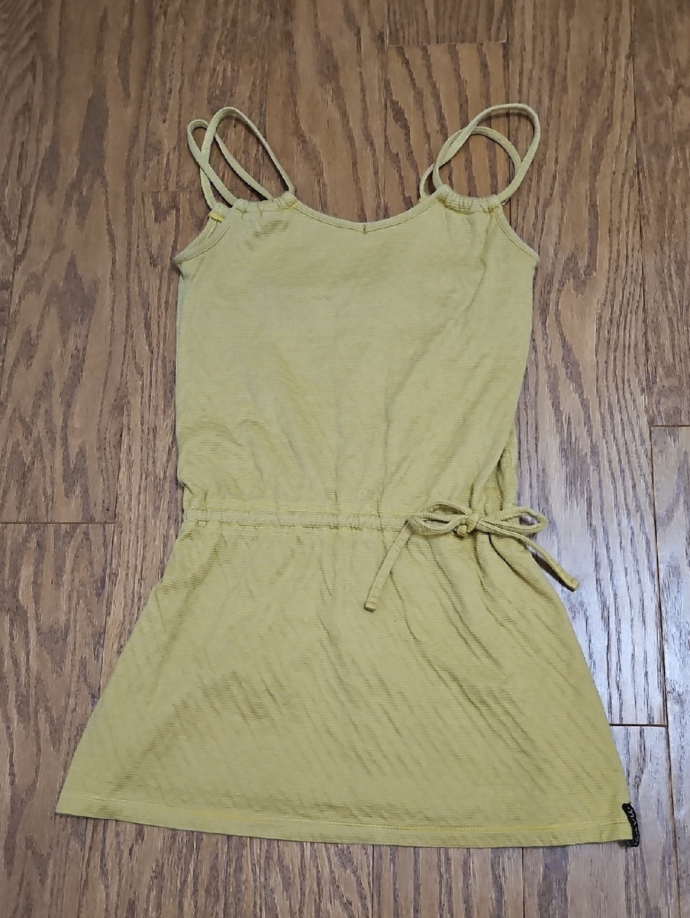 Kavu Strappy Striped Tunic Mini Dress
